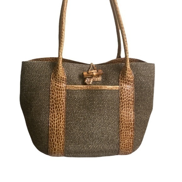 Erik javits wicker bag